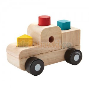 Sorter w kształcie samochodu, Plan Toys, PLTO-5433