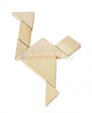 Układanka logiczna Tangram, GOKI-HS 008