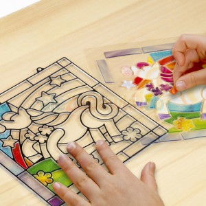 Jednorożec - Witraż, 5+, Melissa&Doug
