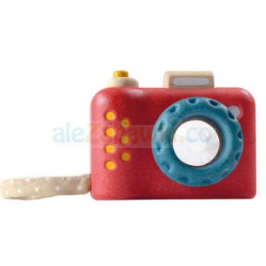 Aparat drewniany z kalejdoskopem, Plan Toys PLTO-5633