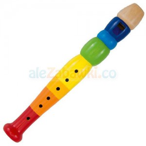 Kolorowy flet, zabawka muzyczna, Goki 61921