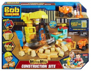 Bob Budowniczy Zestaw Plac budowy + kinetyczny piasek 