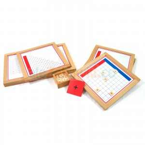 Tablice kontrolne do dodawania - pomoce Montessori