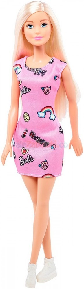 Barbie Szykowna w różowej sukience FJF13, 3+. Mattel
