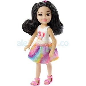 Barbie Chelsea Club - Lalka z motywem kotka i lodem FXG77, 3+, Mattel