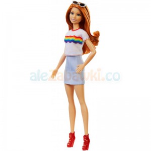Barbie Fashionistas - Lalka modna przyjaciółka nr 122 FXL55, 3+, Mattel
