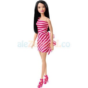 Barbie Czarująca Brunetka FXL70, 3+, Mattel