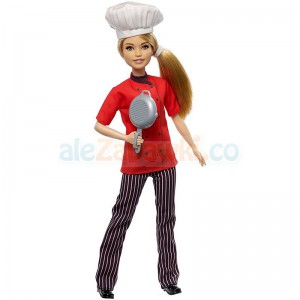 Barbie Kariera -  Lalka Szefowa kuchni FXN99, 3+, Mattel