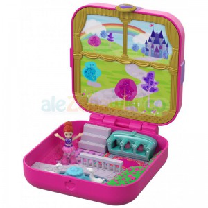 Polly Pocket - Ukryte Światy Zestaw Pałacyk Księżniczki GDK80, 4+, Mattel