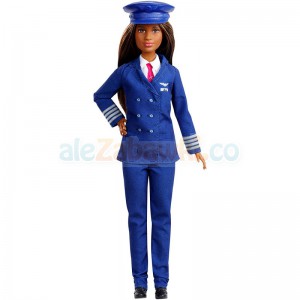 Barbie - 60 urodziny Barbie - Lalka pilotka GFX25, 3+, Mattel