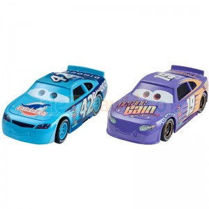 Mattel CARS 3 Dwupak Bobby Swift & Cal Weathers Die-Cast Vehicle