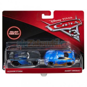 Mattel CARS 3 Jackson Storm & Danny Swerves DXV99/FGF03