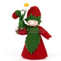 Lalka - Truskawka, 8-10cm, 3+, Ambrosius