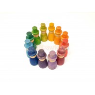 12 postaci Nins® z kapeluszami (czarodzieje), 10m+, Grapat