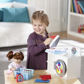 Drewniany zestaw - pranie i prasowanie, 3-6 lat, Melissa&Doug