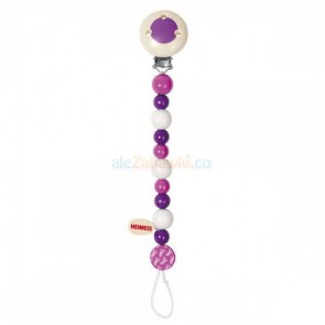 Łańcuszek do smoczka fioletowy , Goki 732360