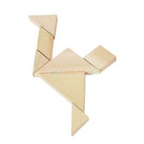 Układanka logiczna Tangram, GOKI-HS 008