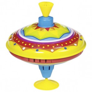 Metalowy bączek z dźwiękiem żółty, Goki