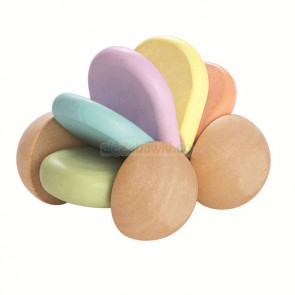 Pastelowy drewniany samochód, PLTO-5254