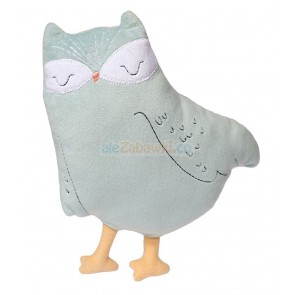 Przytulanka dla niemowląt Sowa Neli, 0+, 18cm, Manhattan Toy