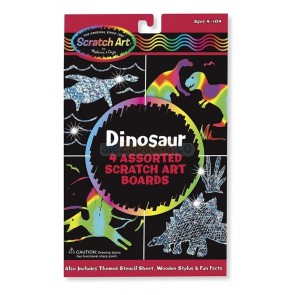Dinozaury - wydrapywanka ,4+, Melissa&Doug