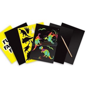 Dinozaury - wydrapywanka ,4+, Melissa&Doug