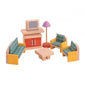 Mebelki dla lalek Salon Neo, Plan Toys PLTO-7307