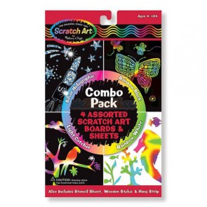 Wydrapywanka – czteropak, 4+, Melissa&Doug