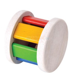 Drewniana grzechotka Roller, Plan Toys PLTO-5220