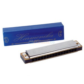 Metalowa harmonijka ustna, instrument muzyczny, Goki UC 072