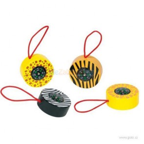 Kompas, safari, 4 wzory, 3+, Goki