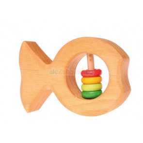 Grzechotka rybka z kolorowym brzuszkiem 0+Grimm's