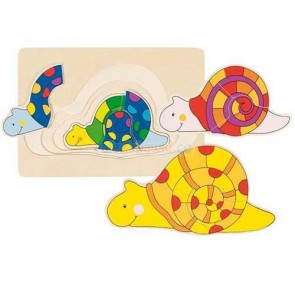 Układanka warstwowa wzór Ślimak, Goki 57898