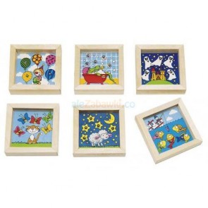 Ćwicz cierpliwość kwadratowe, gra zręcznościowa, Goki 56703