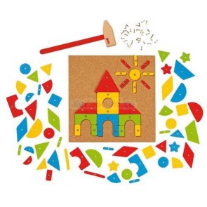 Przybijanka, manulana zabawa z figurami, Goki 58578