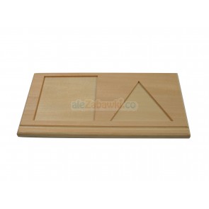 Podstawa do perełek z tablicy Seguina - pomoce Montessori