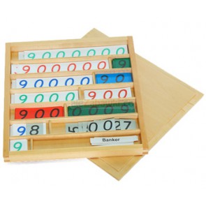 Gra w bank - pomoce Montessori