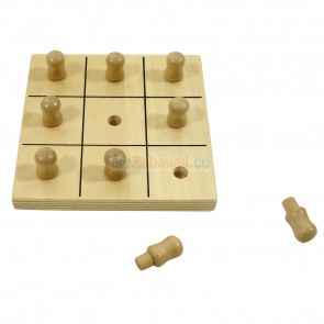 Układanka przytrzymanka - dwa palce - pomoce Montessori