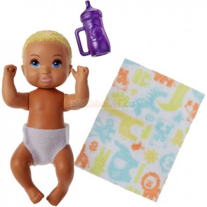 Barbie - Lalka Niemowlę z akcesoriami FHY80, 3+, Mattel