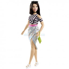 Barbie Fashionistas - Lalka z dodatkowym ubrankiem nr 101 FRY81, 3+, Mattel