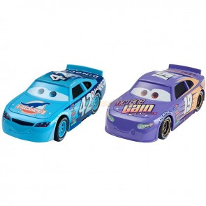 Mattel CARS 3 Dwupak Bobby Swift & Cal Weathers Die-Cast Vehicle