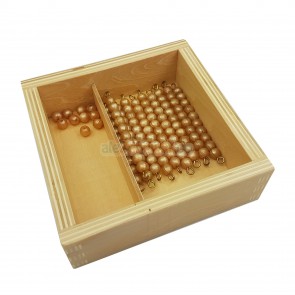 Perłowe koraliki do tablicy Sequina 2 - pomoce Montessori