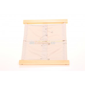 Ramka garderobiana - Bezpieczne agrafki - pomoce Montessori