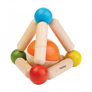 Grzechotka trójkąt, Plan Toys, PLTO-5244