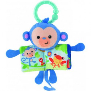 Fisher-Price Zawieszka książeczka małpka CCG04/CBH87
