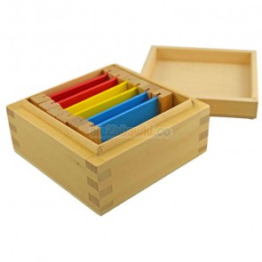 Kolorowe tabliczki - nr 1, 3+, GoMontessori