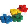 Kolorowe żetony do tacy do sortowania, 3+, GoMontessori