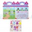 Księżniczka - Naklejki 3D wielokrotnego użytku, 4+, Melissa&Doug - Sklep www.aleZabawki.co