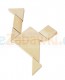 Układanka logiczna Tangram, GOKI-HS 008 - Sklep www.aleZabawki.co