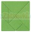 Kamienny tangram kwadrat, Goki - 57757 - Sklep www.aleZabawki.co